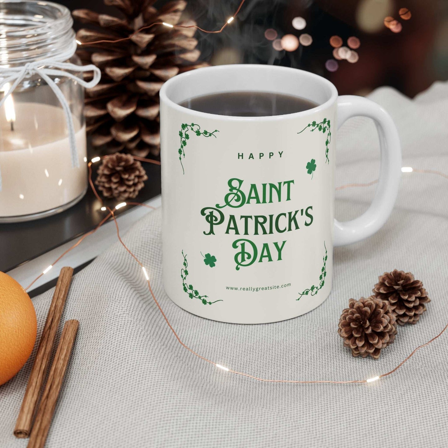 Happy Saint Patrick’s Day Mug | Funny Irish-Themed Novelty Cup – 11oz