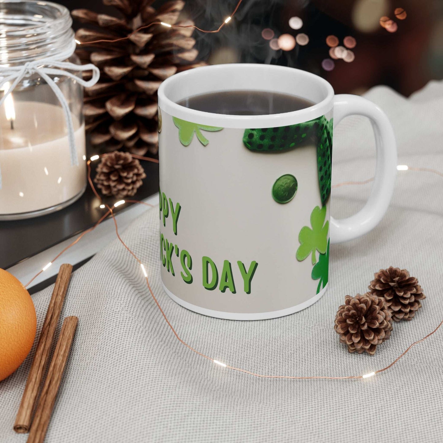 Happy Saint Patrick’s Day Mug | Irish-Themed Novelty Cup 2 – 11oz