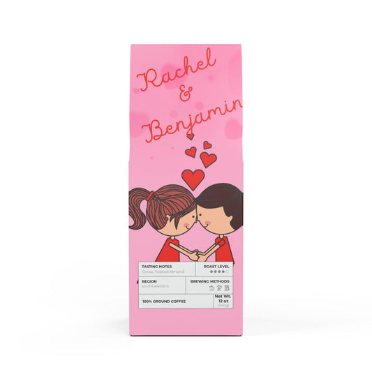 Dark Blue Coffee Valentine's Day Edition #1 - Medium-Dark Roast Specialty Coffee | 12 oz (340 gram)