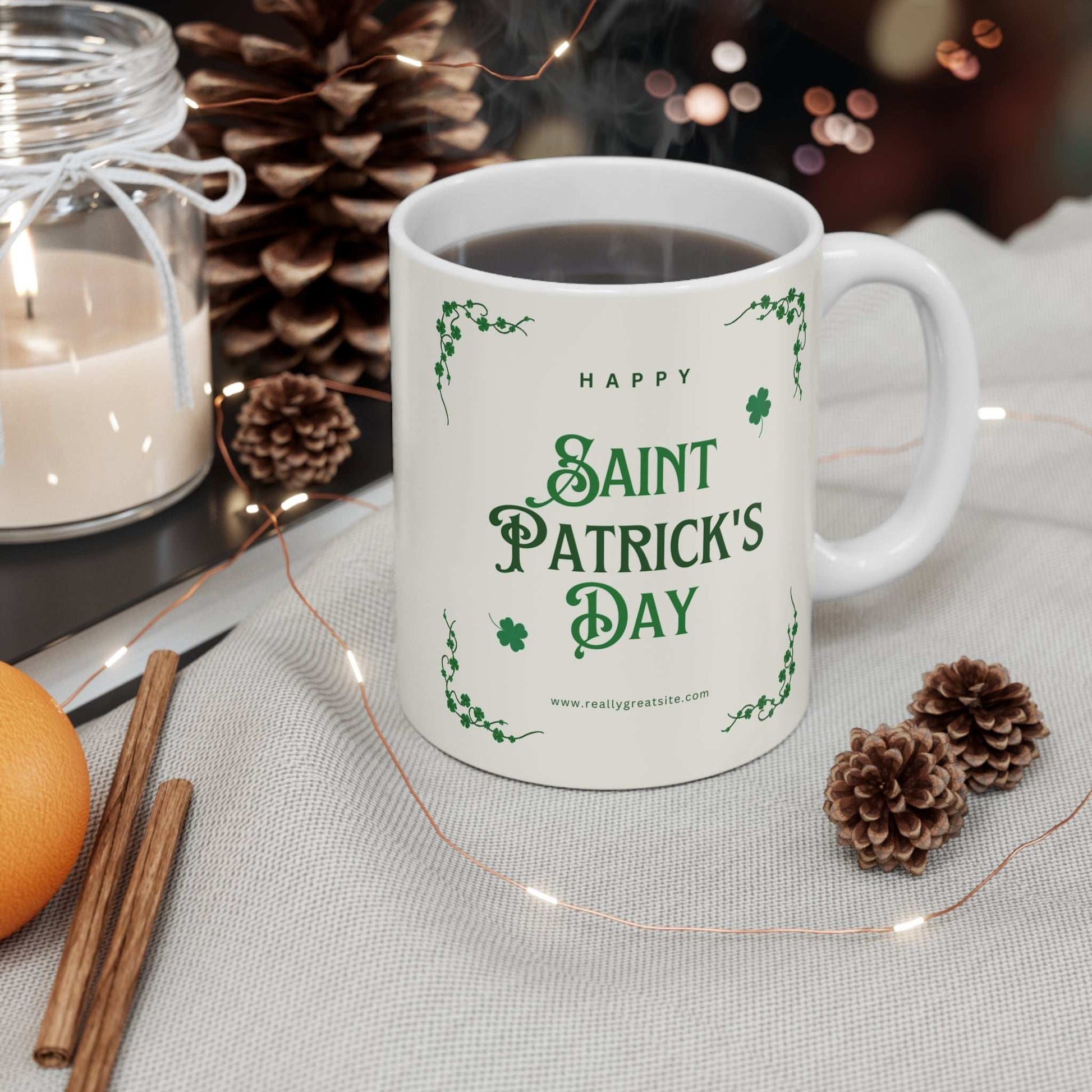 Happy Saint Patrick’s Day Mug | Funny Irish-Themed Novelty Cup – 11oz